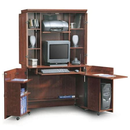 sauder desk armoire.